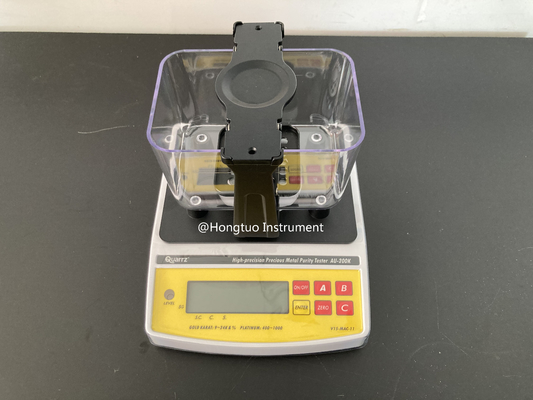 Small Electronic Gold Testing Machine, Precious Metals Tester Gold Karat Detector Machine Electronic AU-120K