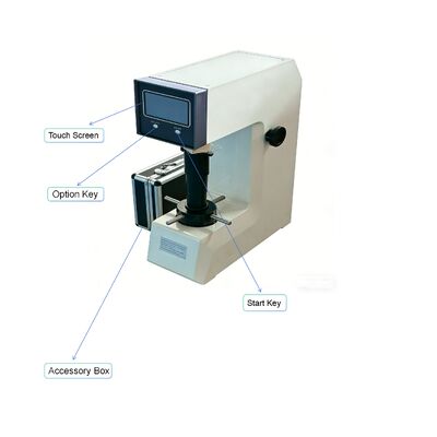 HRS-150 Touch Screen Digital Display Rockwell Hardness Tester, High Precision Metal Hardness Tester