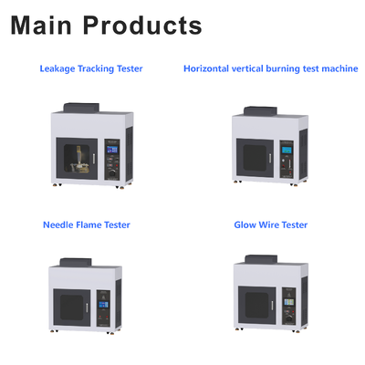 HT-408PT-PL UL94 Plastics Horizontal Vertical Combustion Tester, Compliant with UL94-2006, IEC60695, GB5169, GB2408