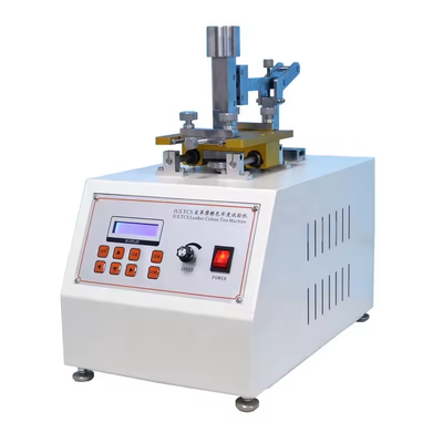 HT-LR Leather Rubbing Color Fastness Tester Dry Wet Rub Test Machine for Leather Plastic Textile Color Transfer Resistance Test