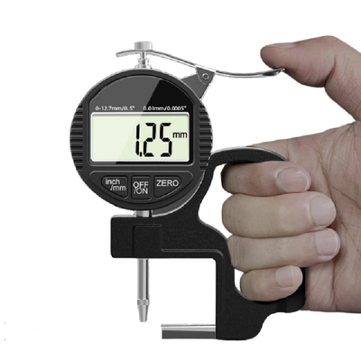 HT-CHB Digital Pipe Wall Thickness Gauge, Handheld Tube Wall Thickness Measuring Instrument for Pipe Wall Thickness Test
