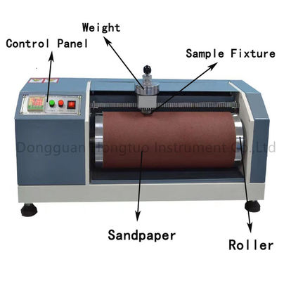 DIN  Rubber Abrasion Tester for Elastic，Wear Resistance Test Machine