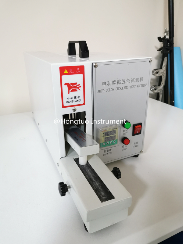 Electronic Friction Color Fastness Tester, Textile Friction Tester / Meter / Testing Machine / Equipment / Instrument