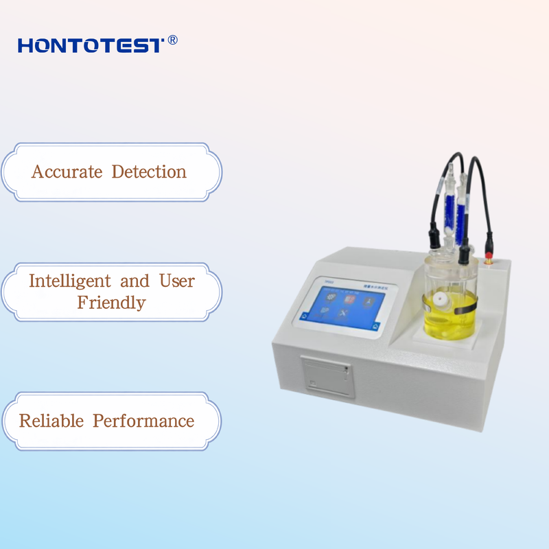 HT-CCKF Automatic Coulometric Karl Fischer Trace Moisture Analyzer, for Water Content Testing