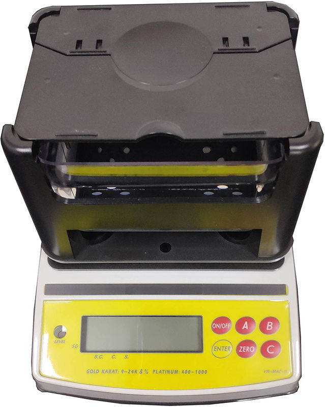 Leading Manufacturer NEW  Design Quarrz Digital Electronic Gold Analyzer , Gold Karat Tester with Printer AU-600K