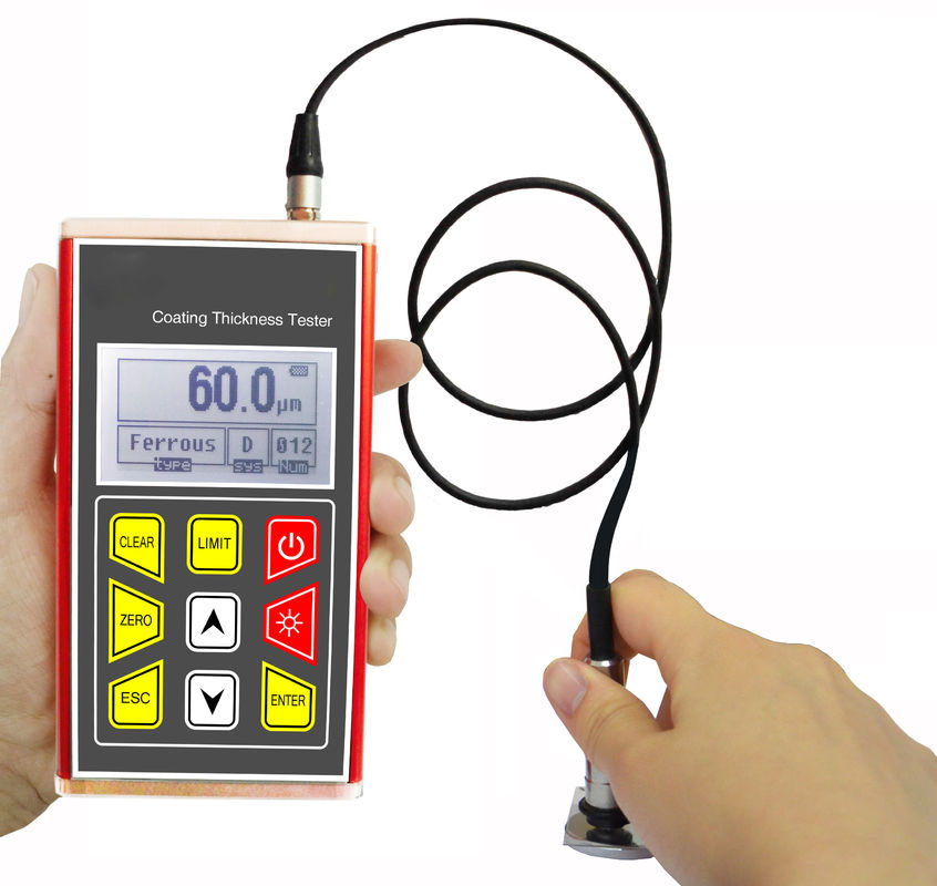 Portable Coating Thickness Meter, Galvanized Coating Thickness Gauge, High Accuracy Measurement Thickness Coating