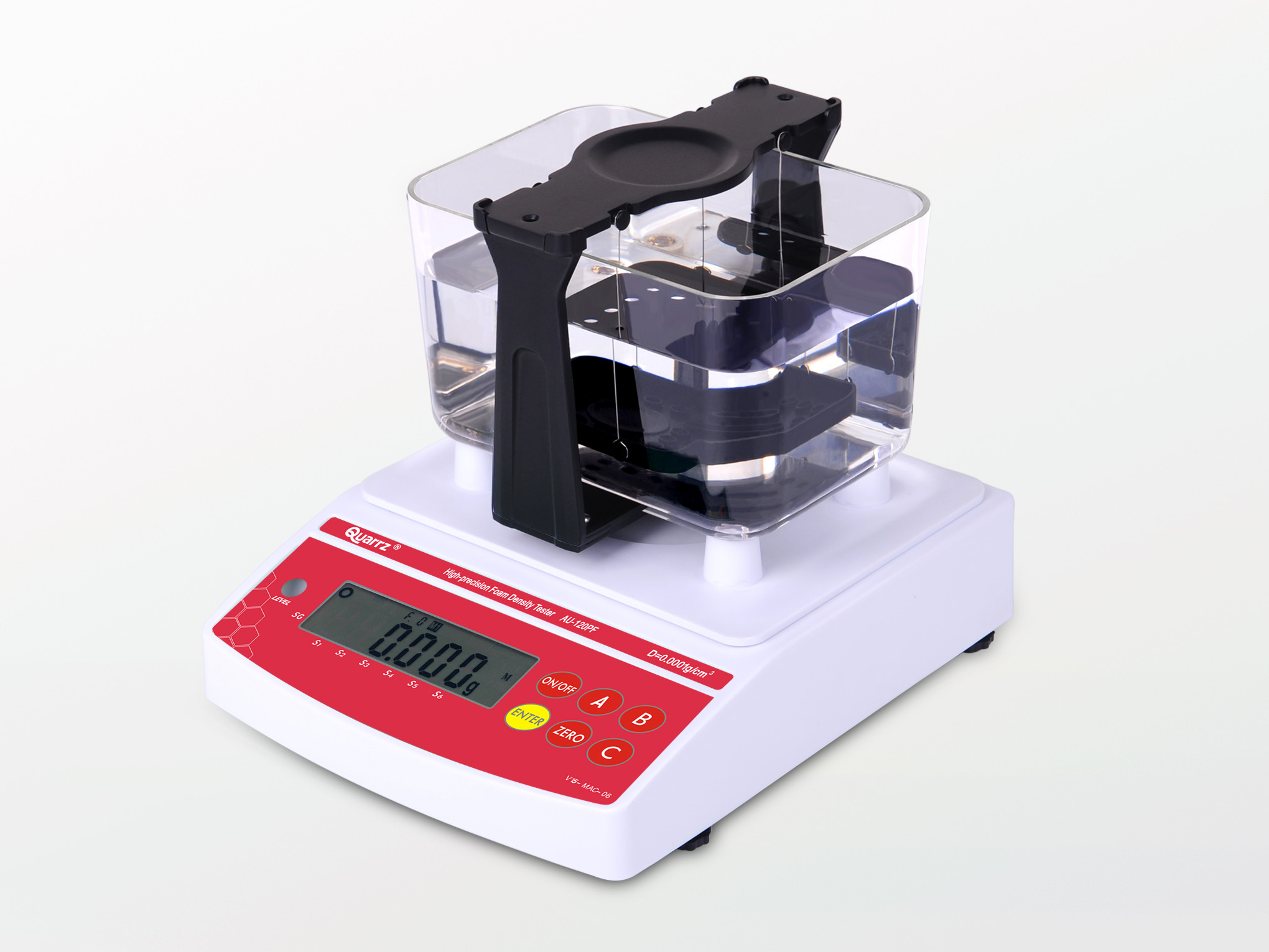 AU120PF Highprecision Solid Digital Densimeter for Sponge Foam